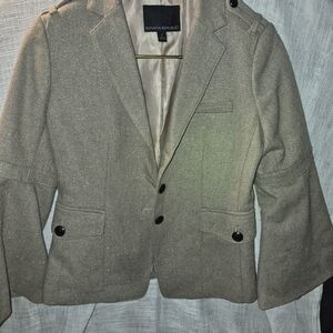 Banana Republic Taupe Wool Blazer